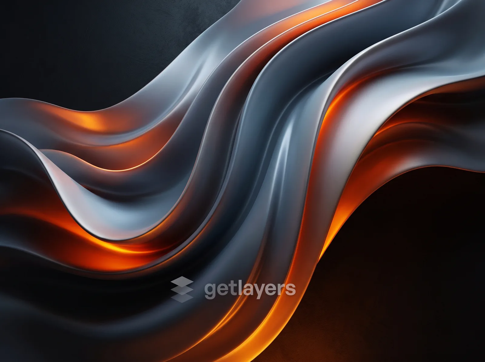 Silver Ember Waves